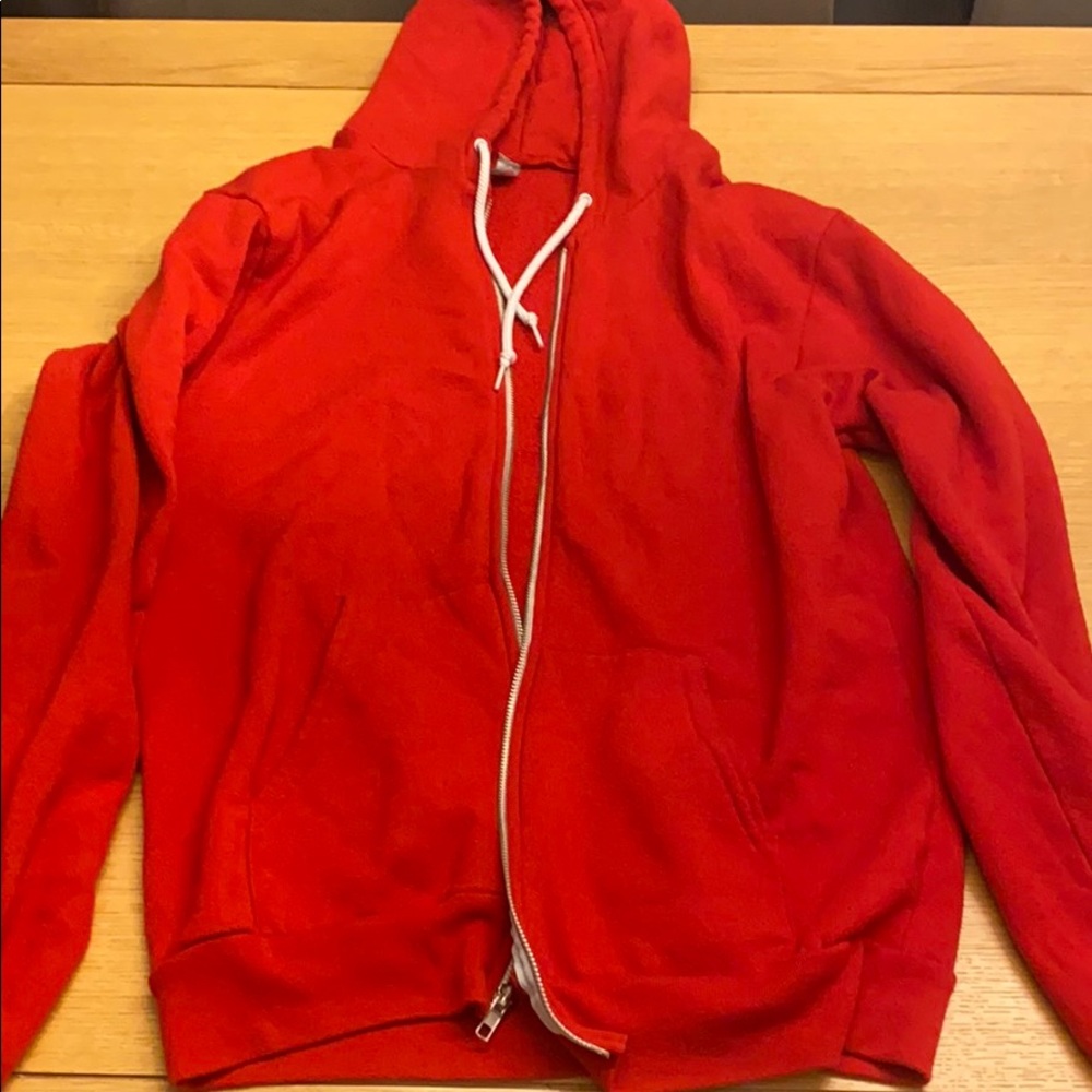 Zip up hoodie